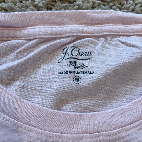 J Crew Cosmo Daydream Spring Flower Cotton T-Shirt in Pinup Pink Size Medium - Picture 6 of 8